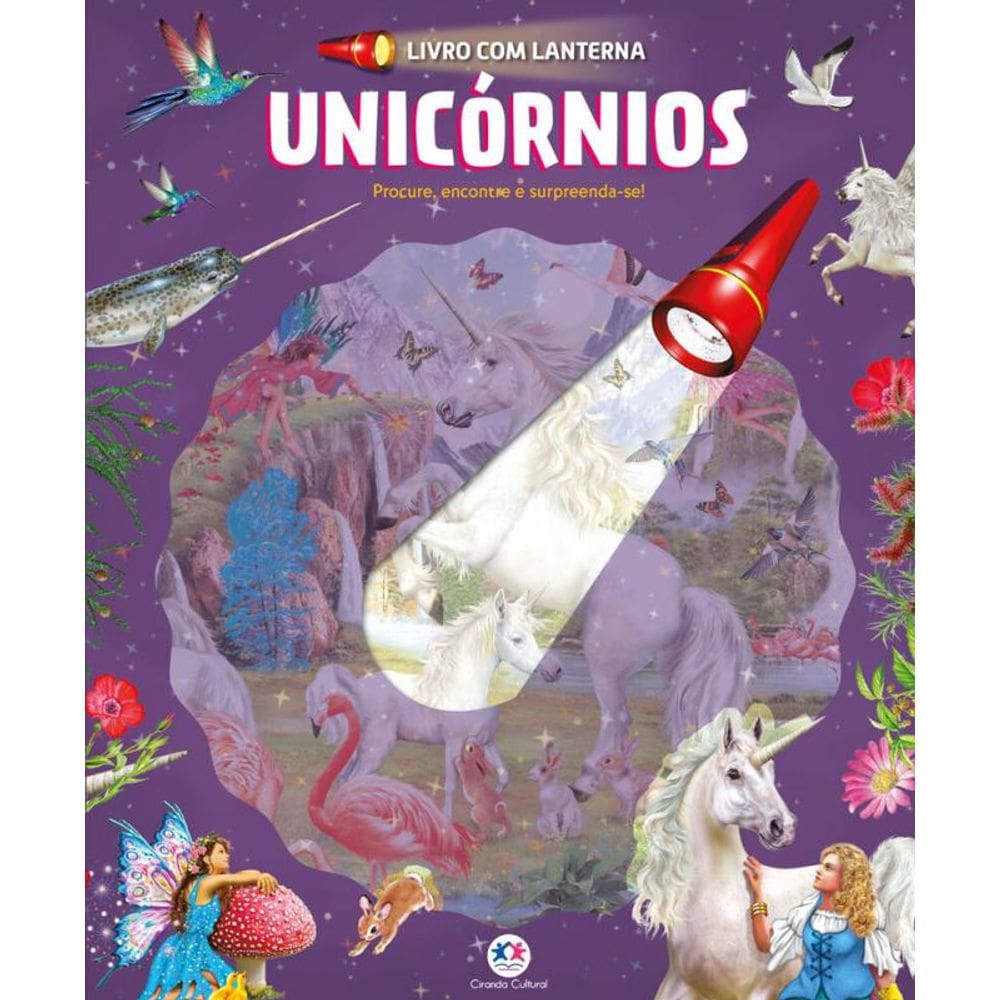 Unicórnios - Livro com lanterna