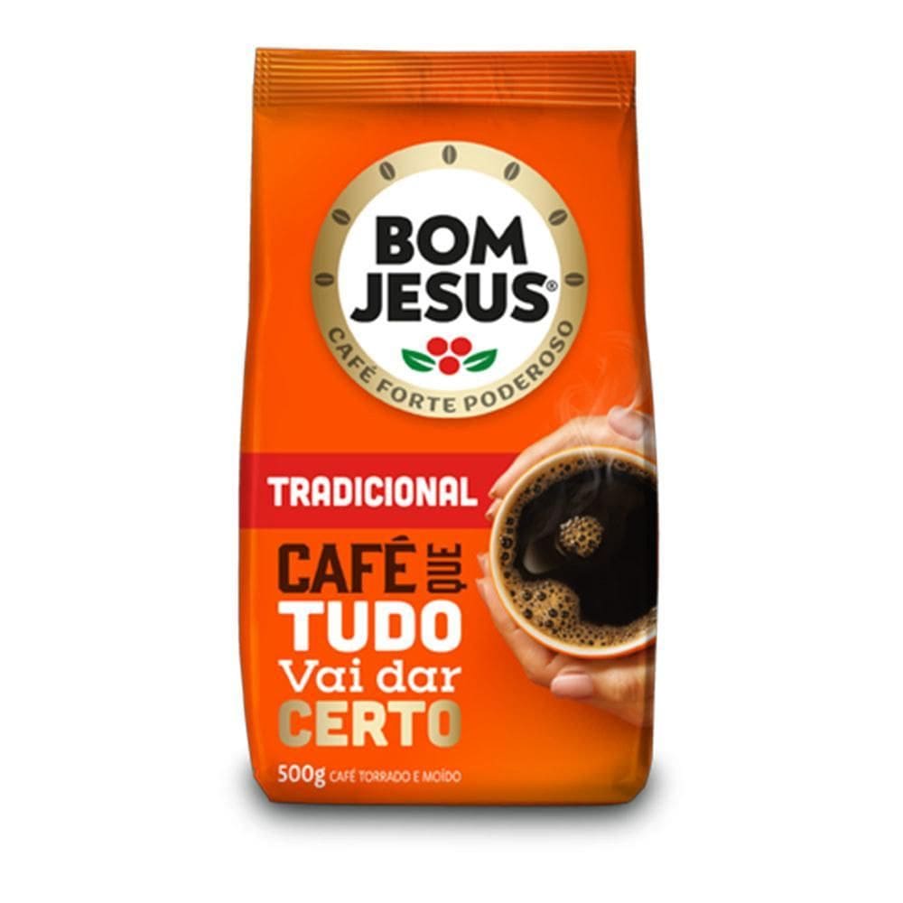 Café Bom Jesus Tradicional Torrado E Moído 500G