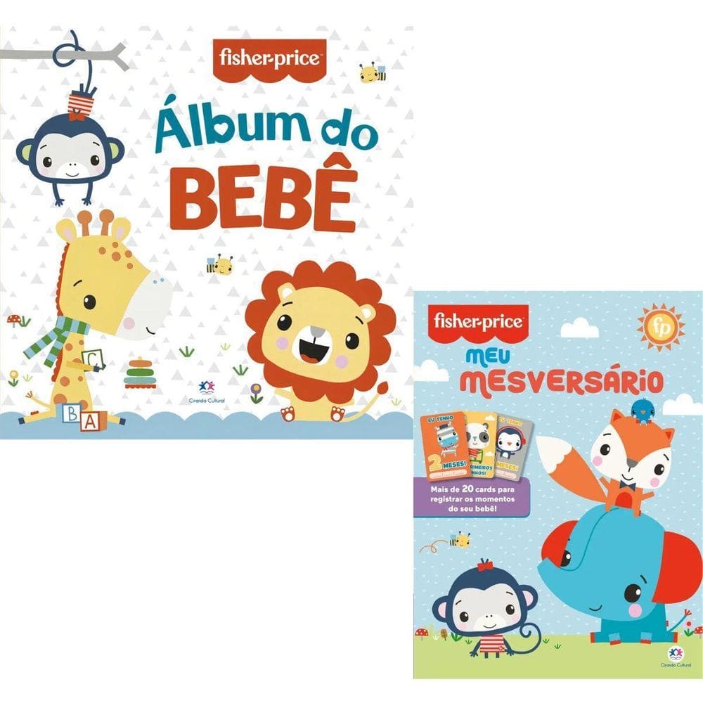 Fisher Price Álbum Do Bebê E Meu Mesversário - Cir. Cultural