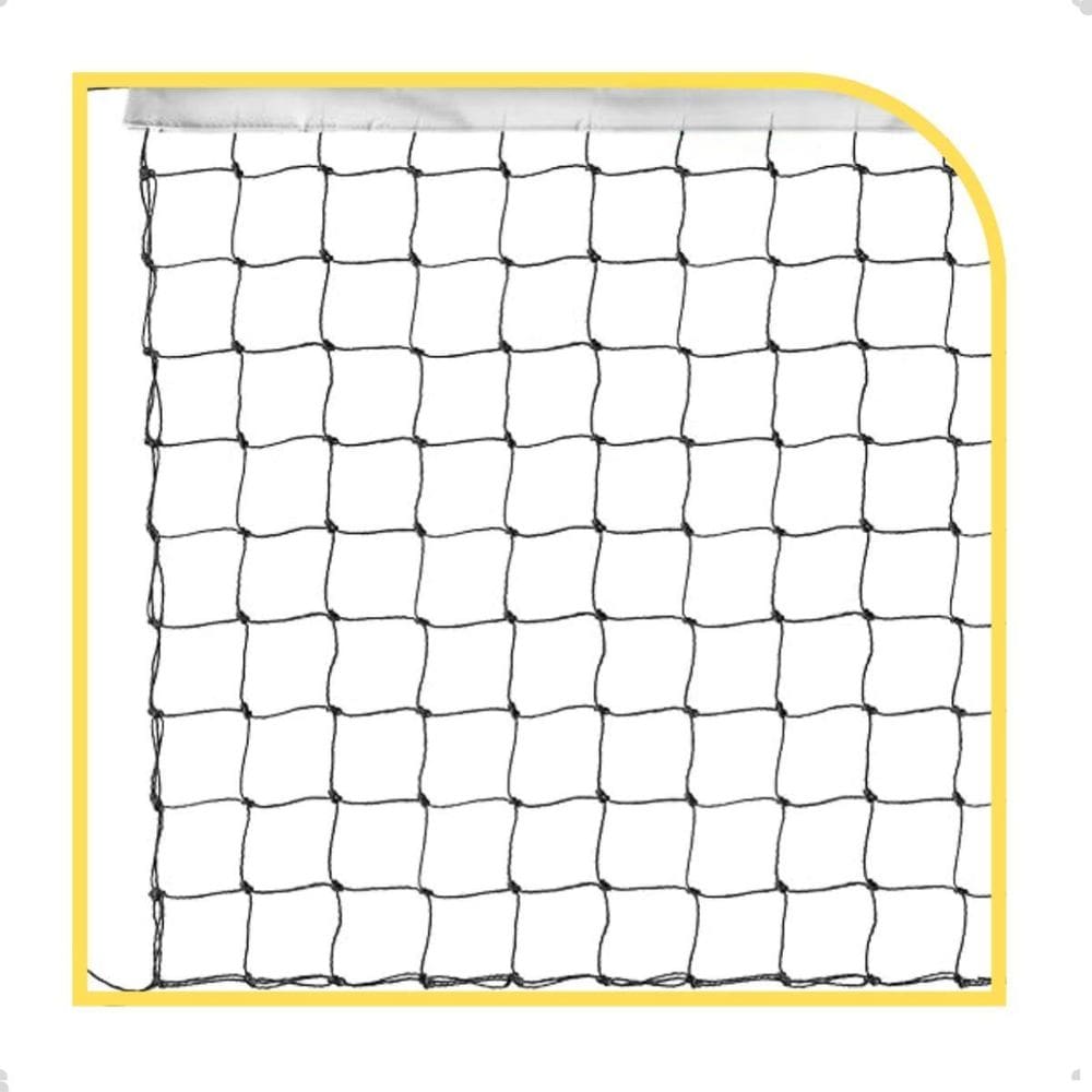 Rede De Volei 9,5Mts 1 Lona Algodao Fio 2Mm Sports