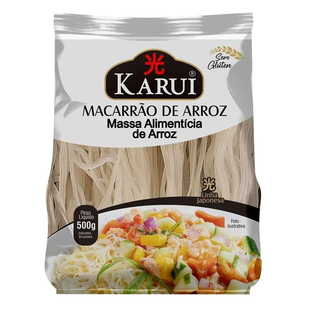 Macarrão Oriental Massa Alimentícia Karui 500Gr