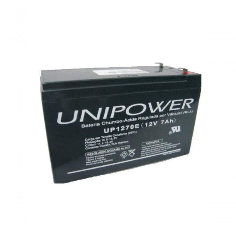Bateria Unipower 12v 7ah Up1270e F187