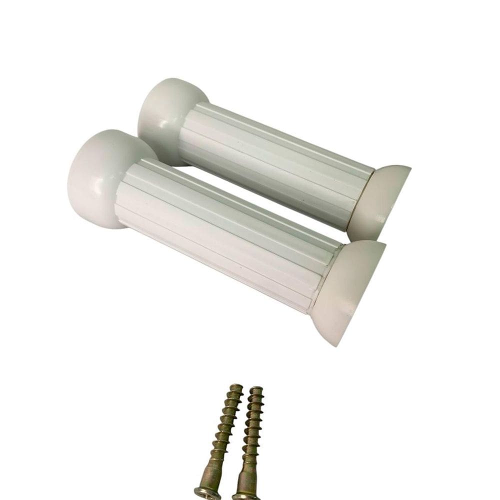 Pés Para Cozinha Branco 130 Mm Com Duas Peças