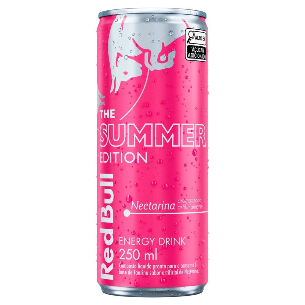 Energético Red Bull The Summer Edition Sabor Nectarina 250ml