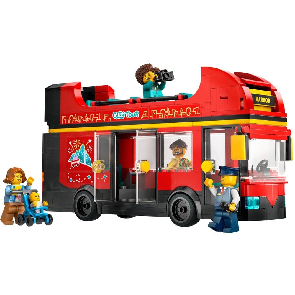 Lego City - Ônibus Panorâmico - 384 Peças - Lego