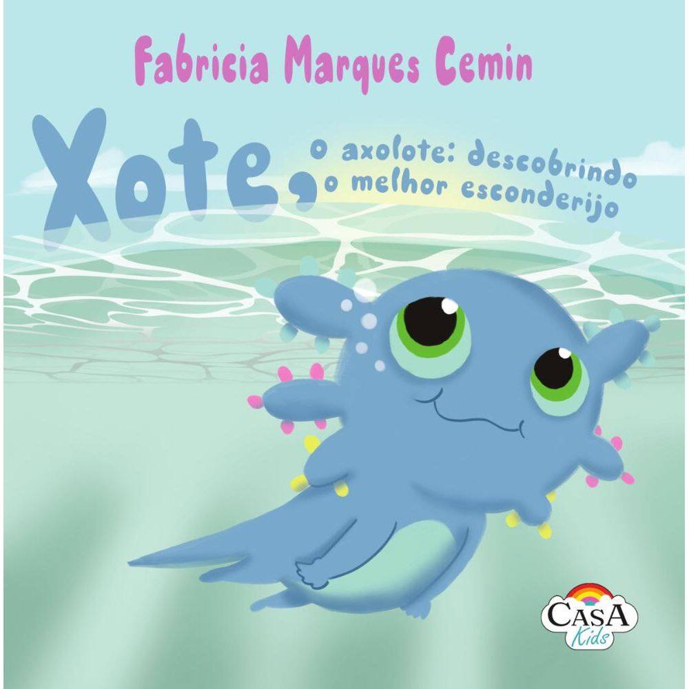 Xote, o axolote: descobrindo o melhor esconderijo