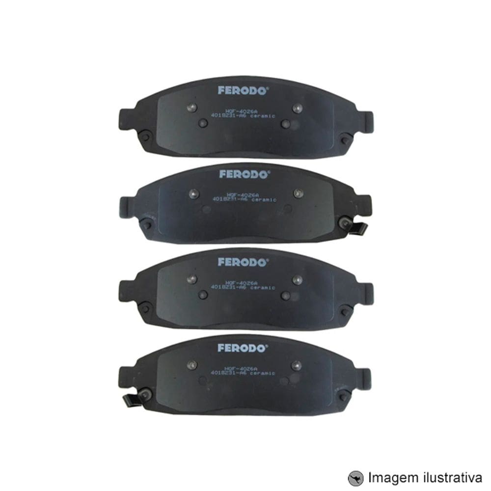 Pastilha de Freio Dianteira Cherokee V8 5.7L 10 / ...