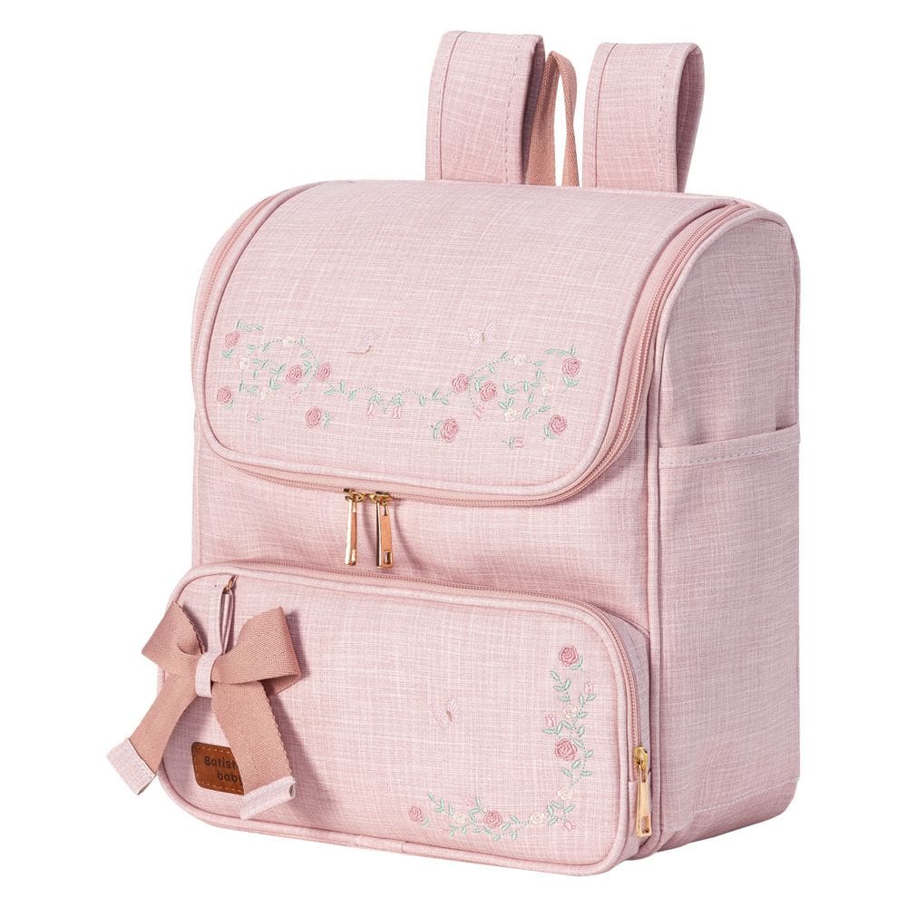 Mochila de Maternidade Garden - Rosa - Batistela Baby