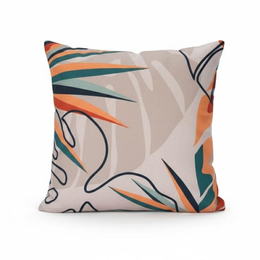 Almofada Decorativa Suede Digital Bege