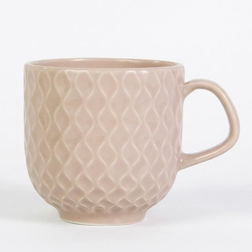 Caneca Chá Café Acqua 350 ml Creme Germer Porcelanas