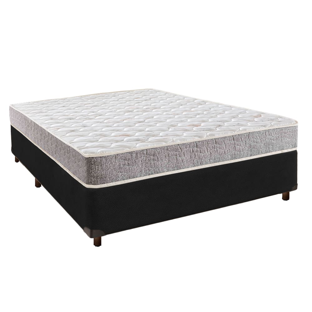 Cama Box + Colchão Casal D33 Inducol