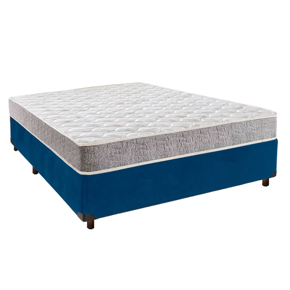 Cama Box + Colchão Casal D23 Inducol