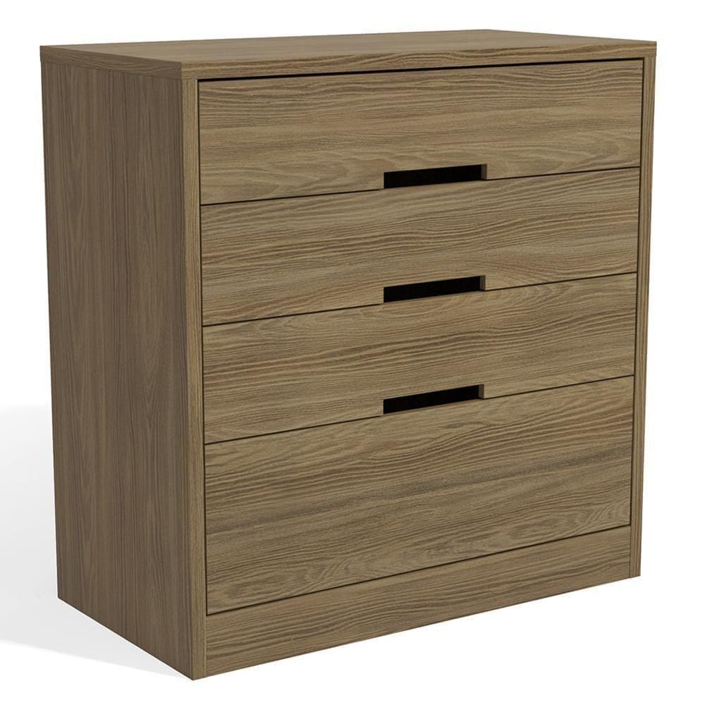 Comoda 4 Gavetas 91 Cm S824 Kappesberg Nogueira