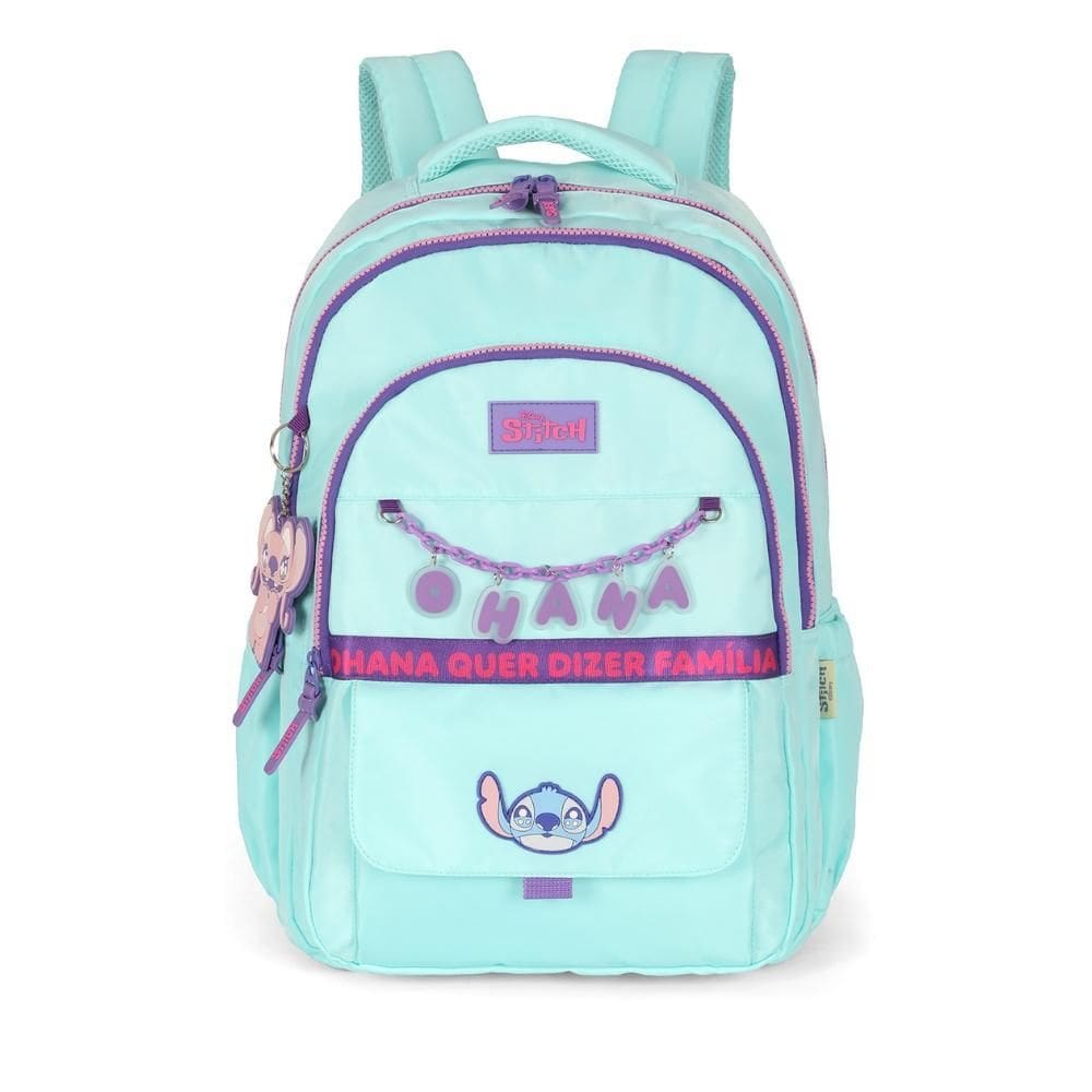 Mochila Escolar Notebook Disney Stitch  Resistente