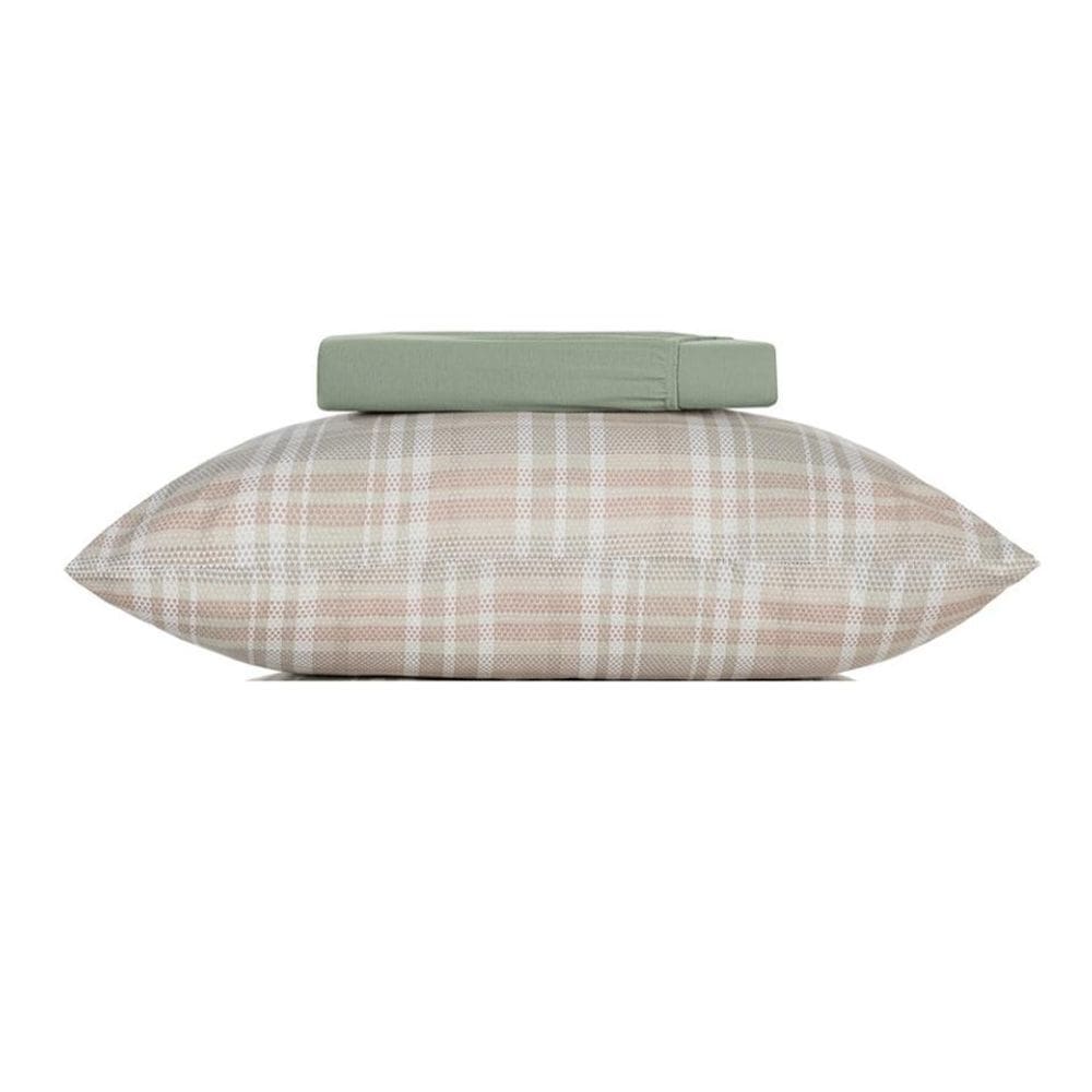 Jogo Cama Solteirão 2 Pcs Fio Penteado Malha Marea Altenburg