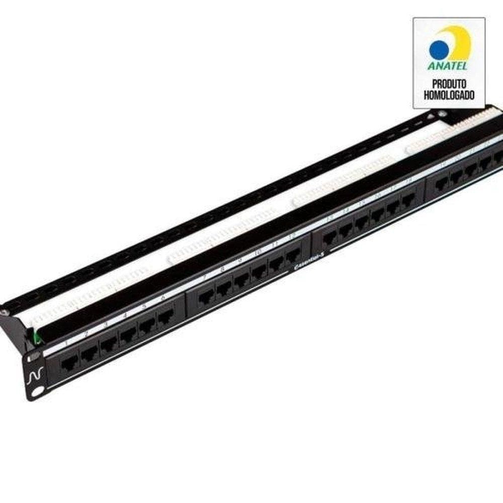 Patch Panel Nexans Cat.5e 24 Portas
