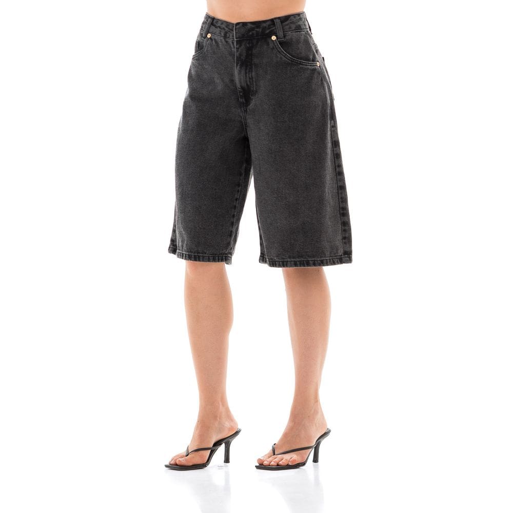 Bermuda Jeans Feminina Arauto Super Jorts