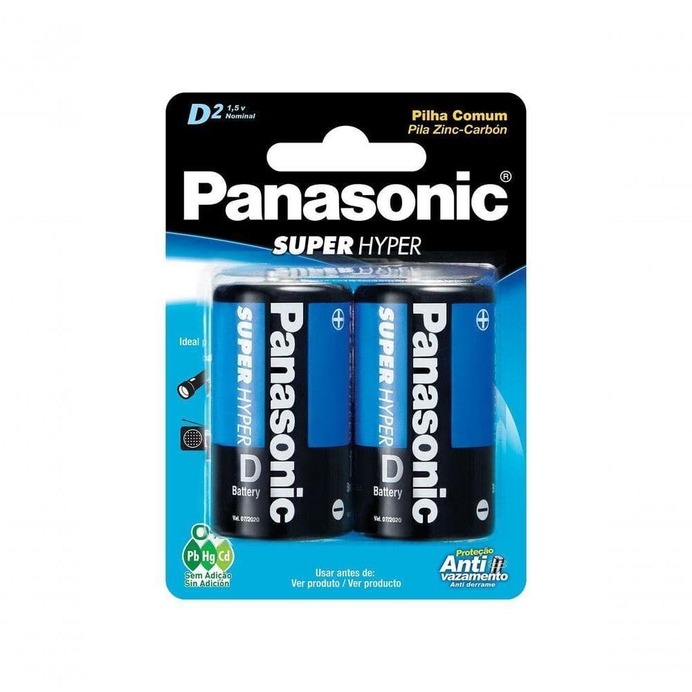 Pilha Comum D Um-1shs128