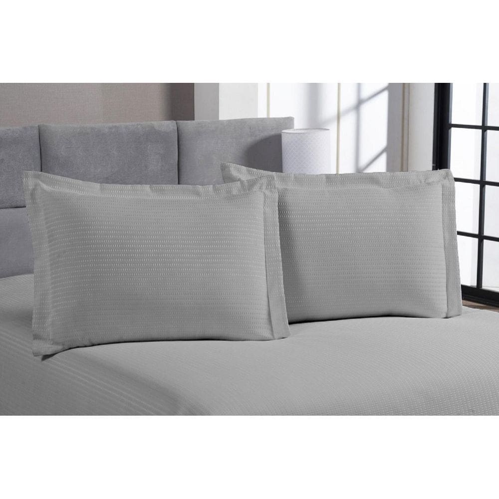 Kit 10 Fronhas Porta Travesseiro 50X70 Piquet Algodão Hotel