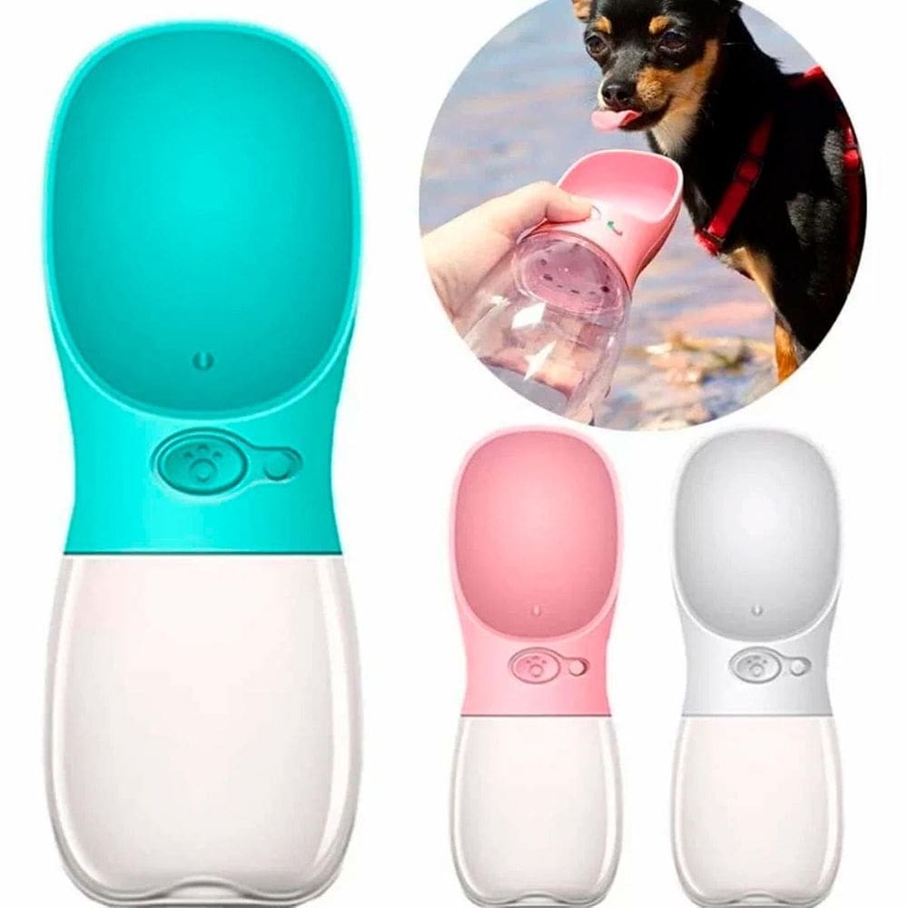 Garrafa Para Pet Portátil Mantém A Água Sempre Fresca