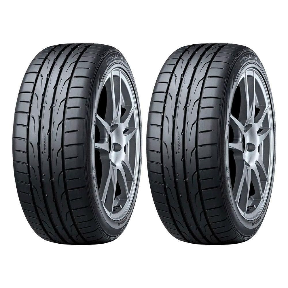 Kit 2 Pneus Dunlop 225/45r17 Falken Dz102 Preto