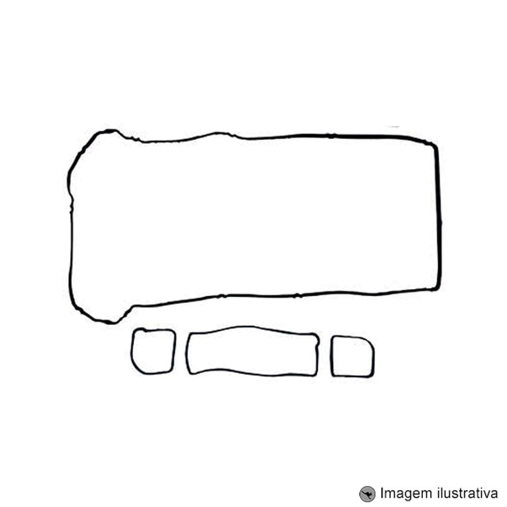 Kit Junta Tampa De Válvula Borracha Tampa De Válvula Plástico Ford Ecosport Focus Fusion Mondeo Ranger 2.0 2.3 16V Duratec