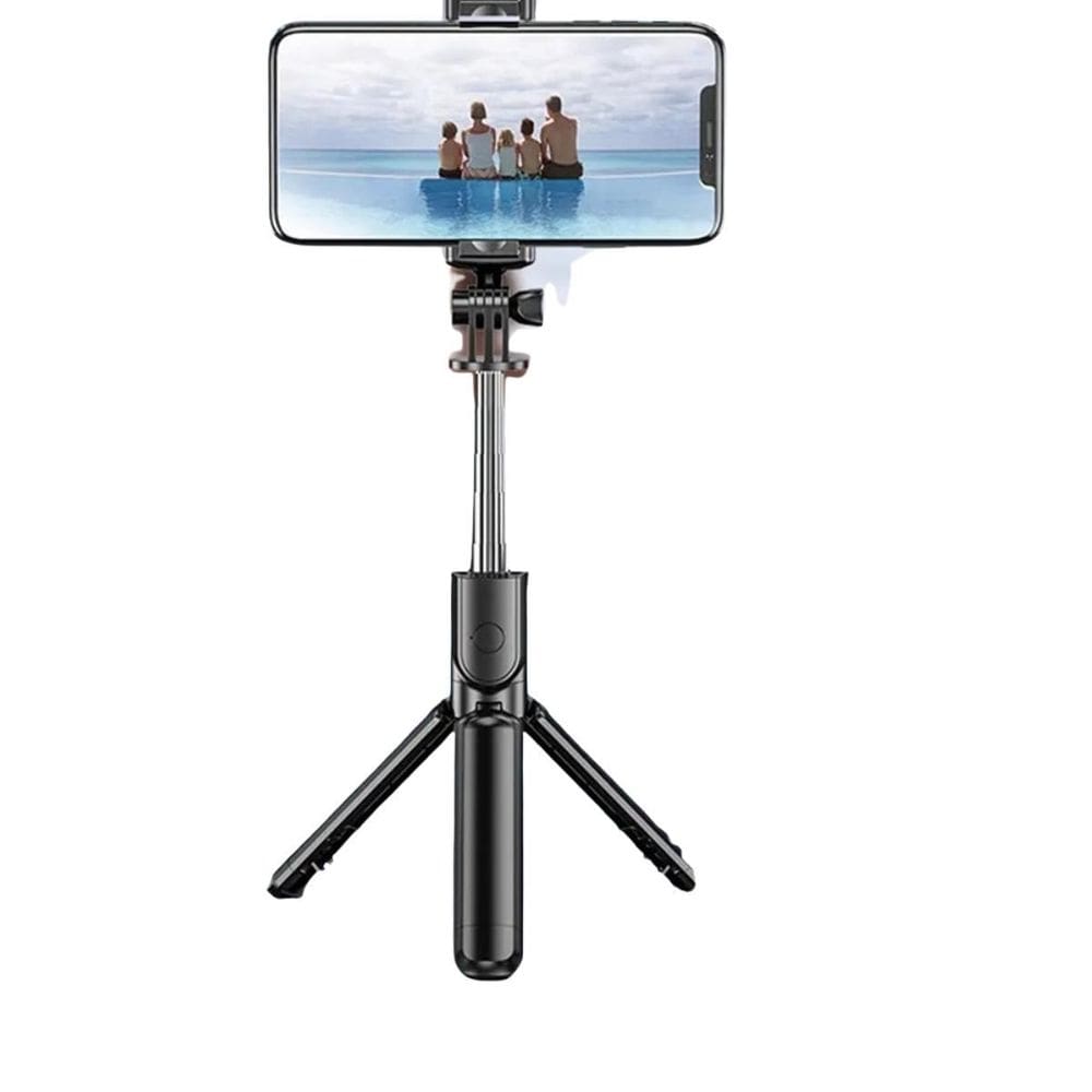 Bastão De Selfie Com Controle Destacável Bluetooth