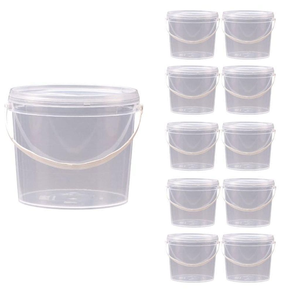 Balde Bpa Free Atóxico Para Alimentos 10 Pçs