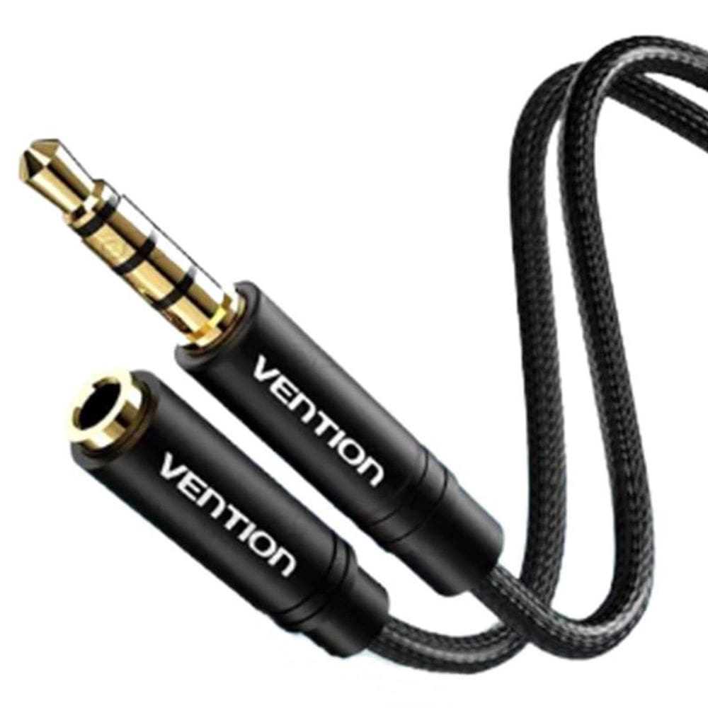 Cabo Extensor P3 P2 Celular Fone De Ouvido Microfone Kabu