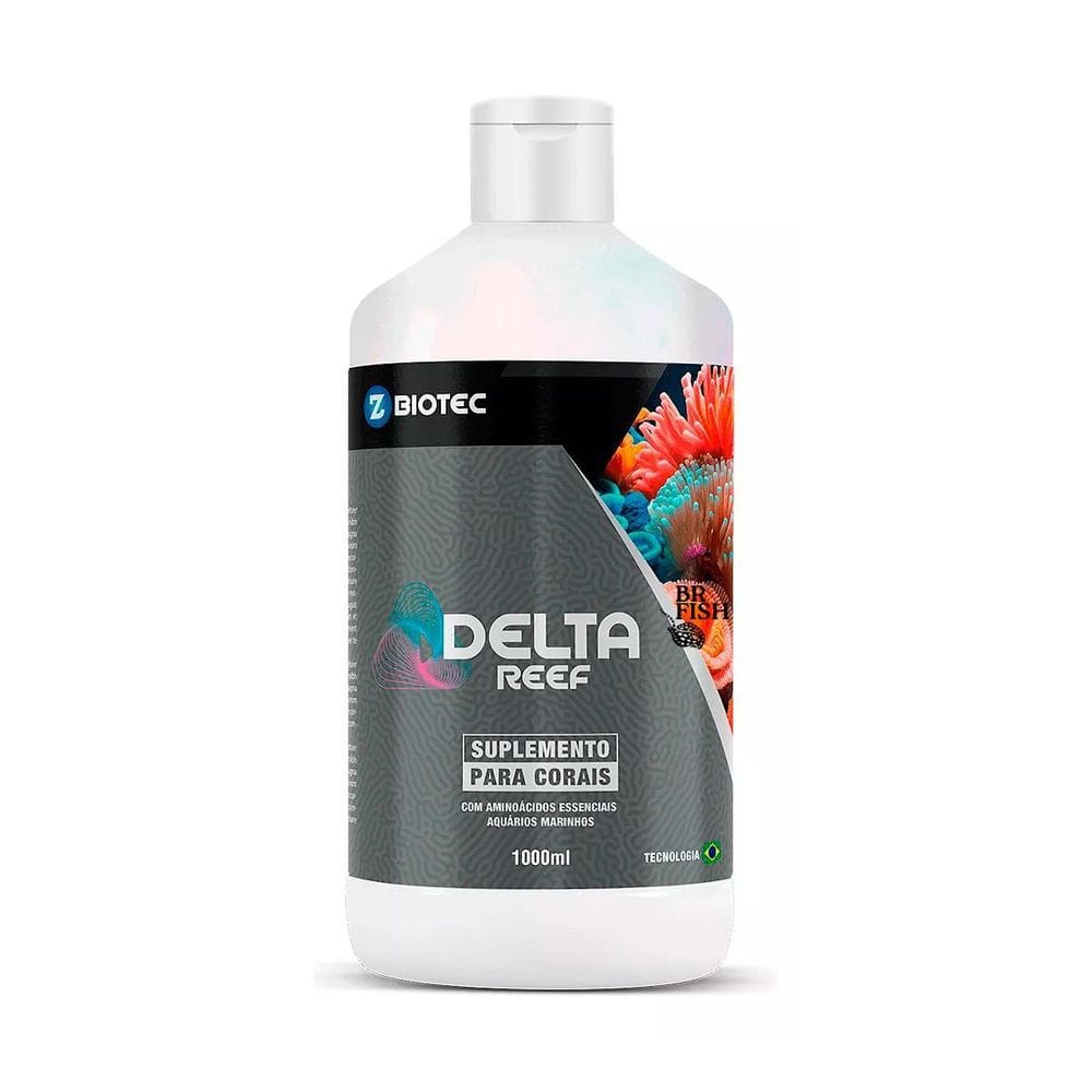 Suplemento Para Corais Delta Reef Aquário Marinho 1000Ml