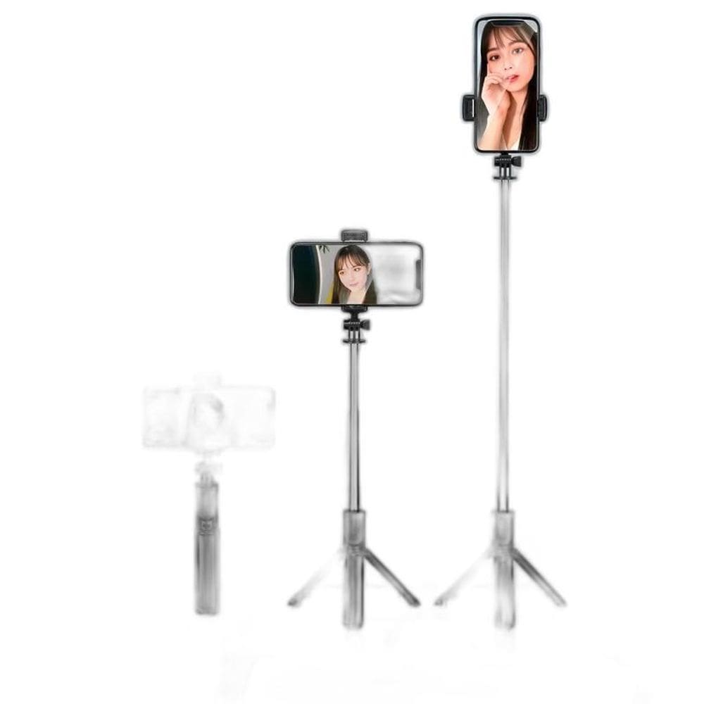 Bastão De Selfie Com Tripé Para Celular Com Controle Remoto