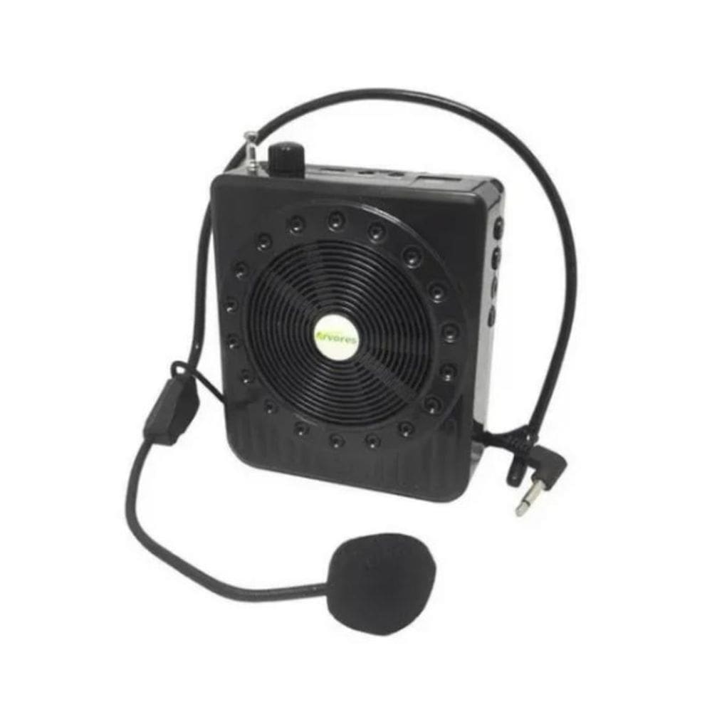 Aparelho Amplificador Voz Megafone Professor Palestra - Usb