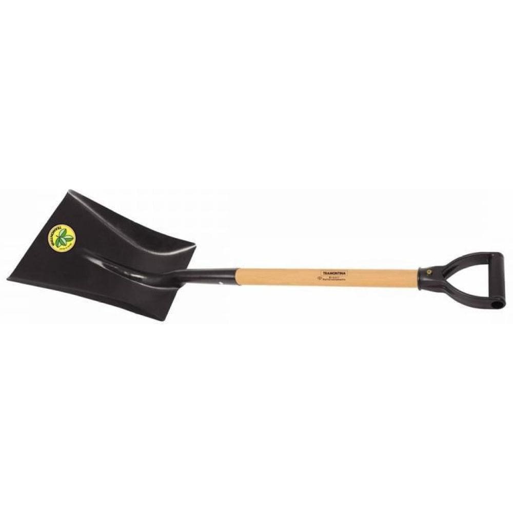 Pá Quadrada Com Cabo 71 Cm