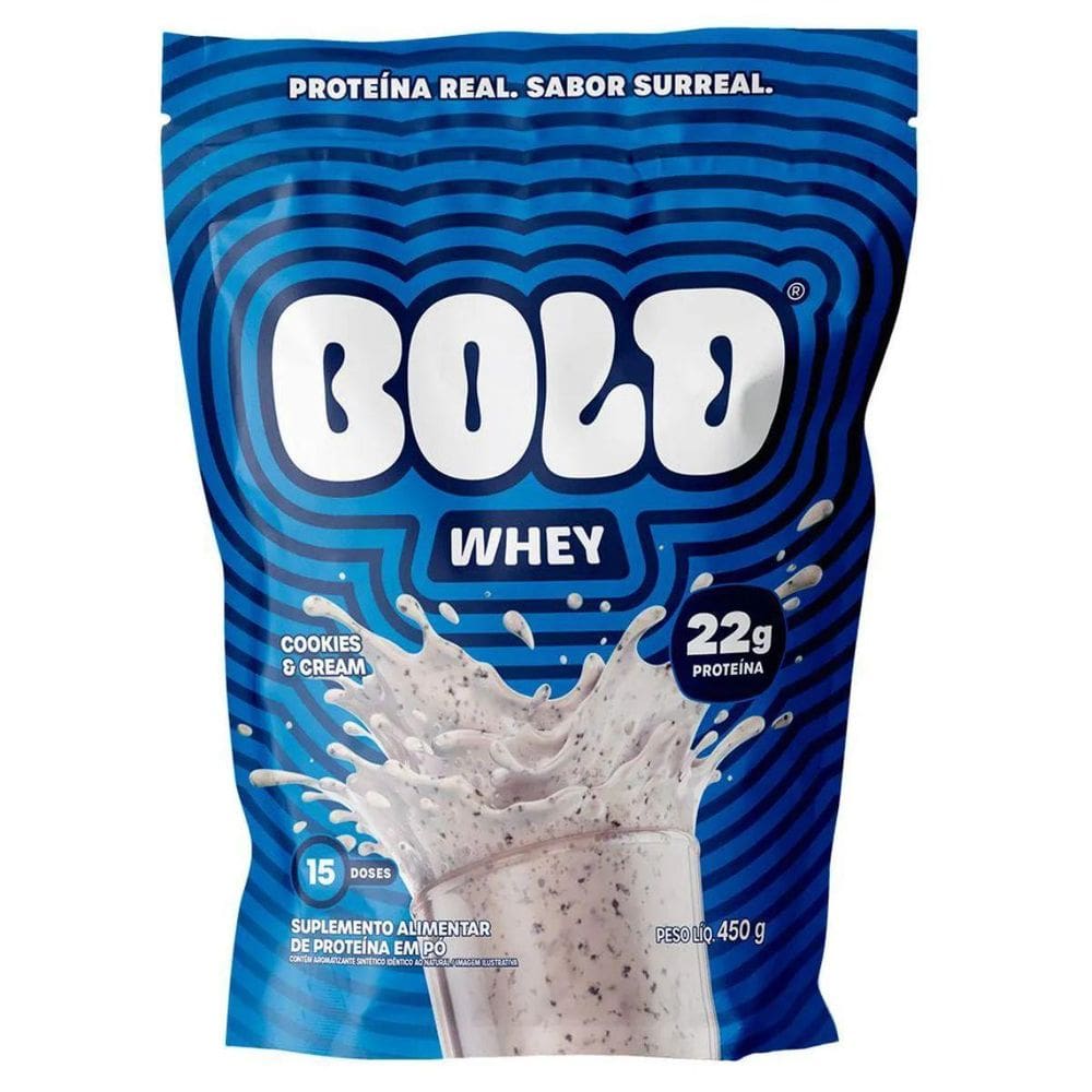 Whey Protein 22G Cookies E Cream 450G Bold