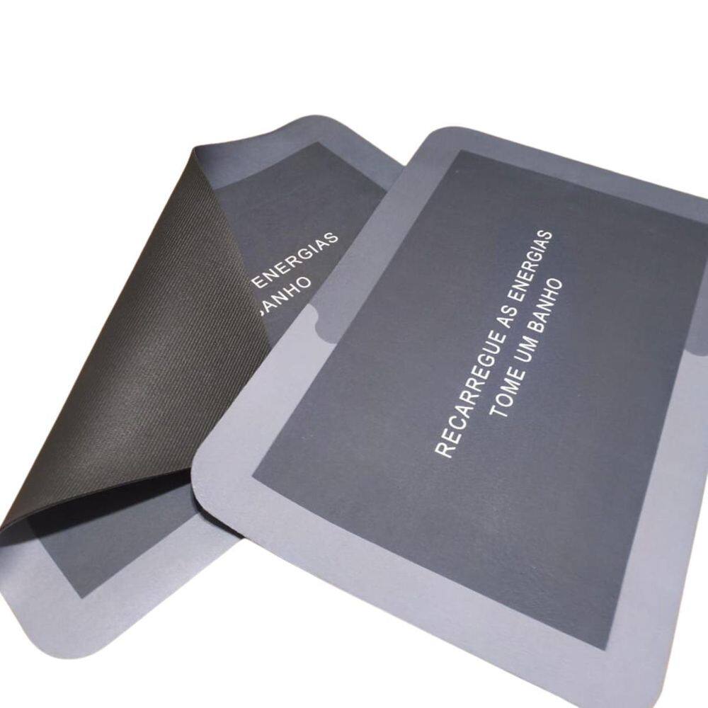 Kit 2 Tapete Mágico Ultra Absorvente Para Banheiro