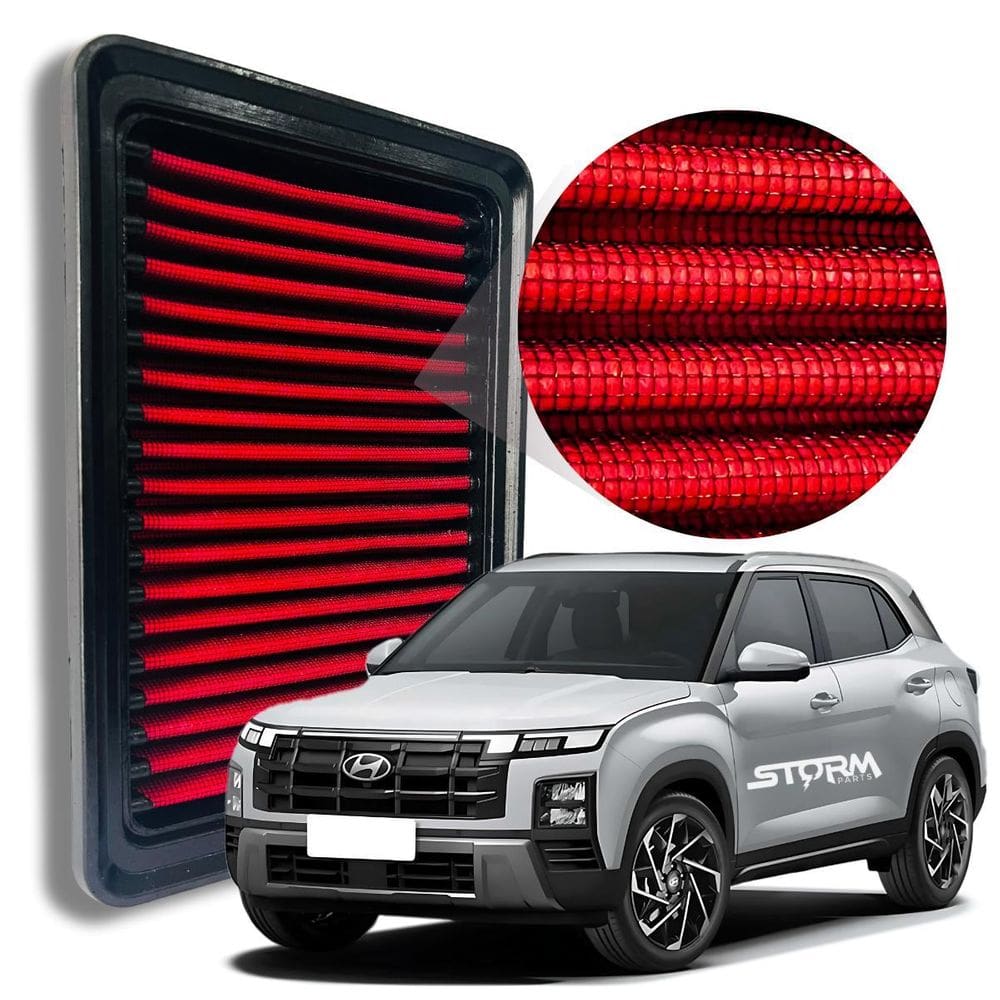 Filtro Ar Esportivo Hyundai Novo Creta 1.0 Turbo