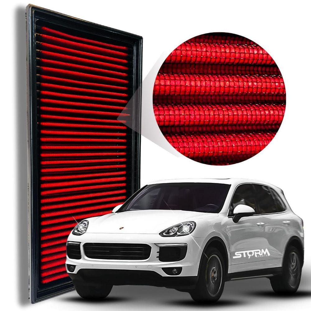 Filtro Ar Esportivo Porche Cayenne S 3.6 Turbo 2014 A 2019