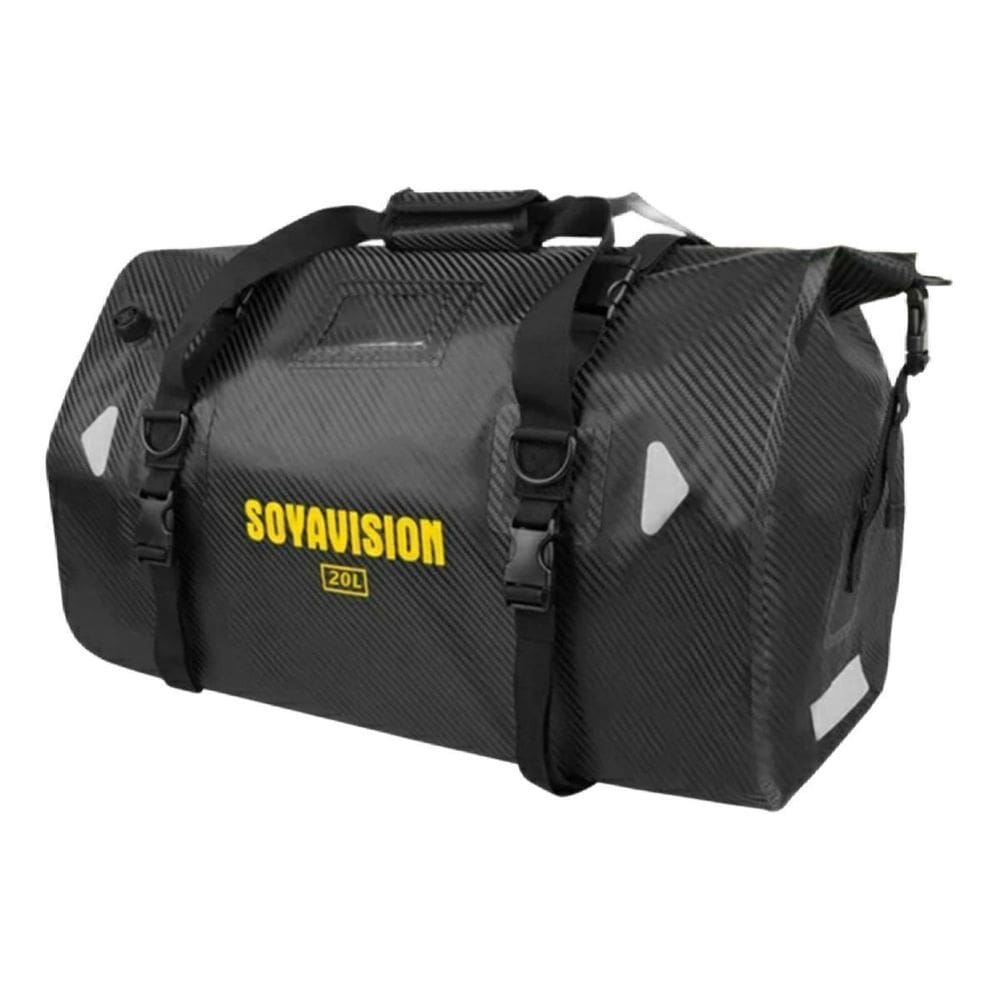 Bolsa Impermeável Para Moto Saco Mala Mochila Assento 20L P