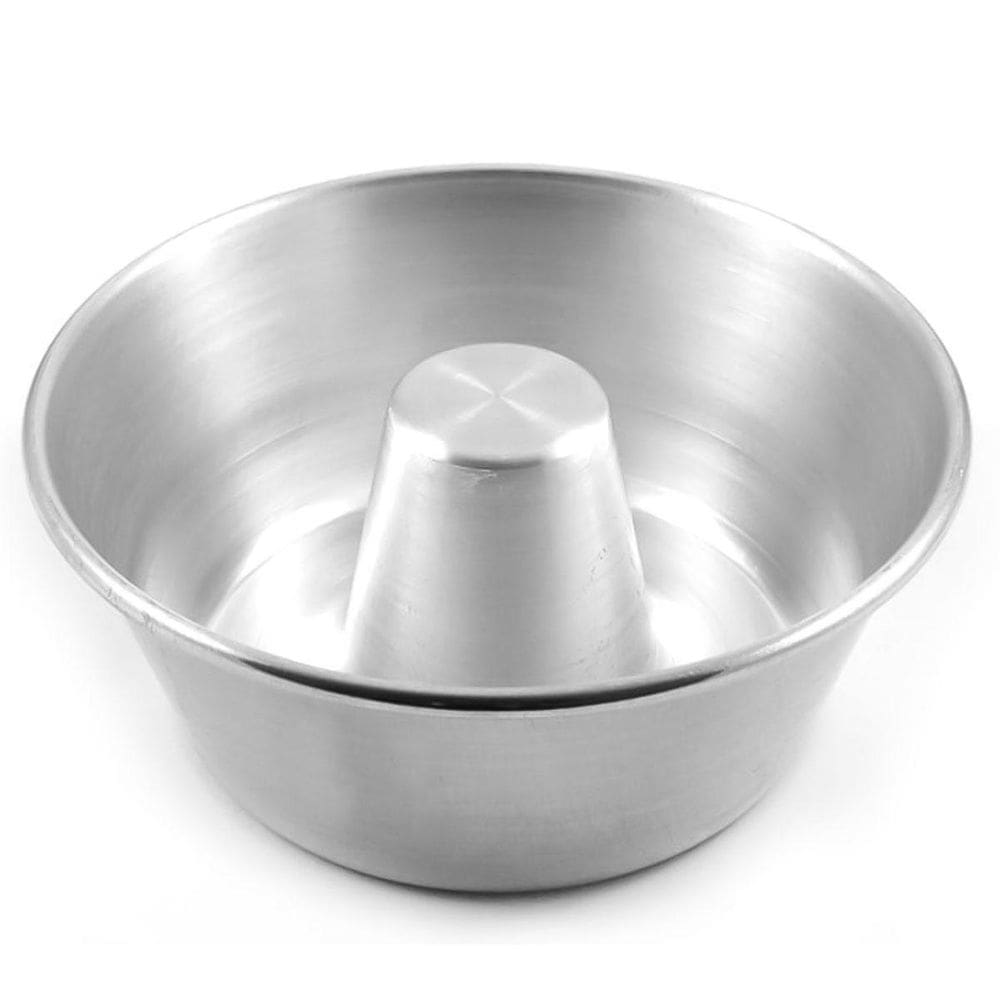 Forma Redonda Para Bolo/Pudim Com Tubo Alumínio 15X8X19 N18
