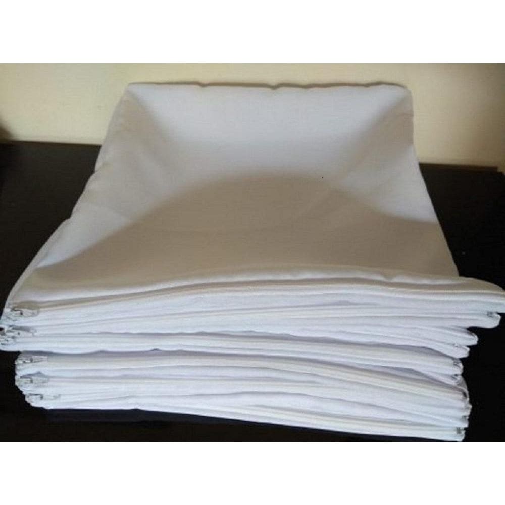 5 Capas De Almofadas 40X40 Para Sublimação Branca