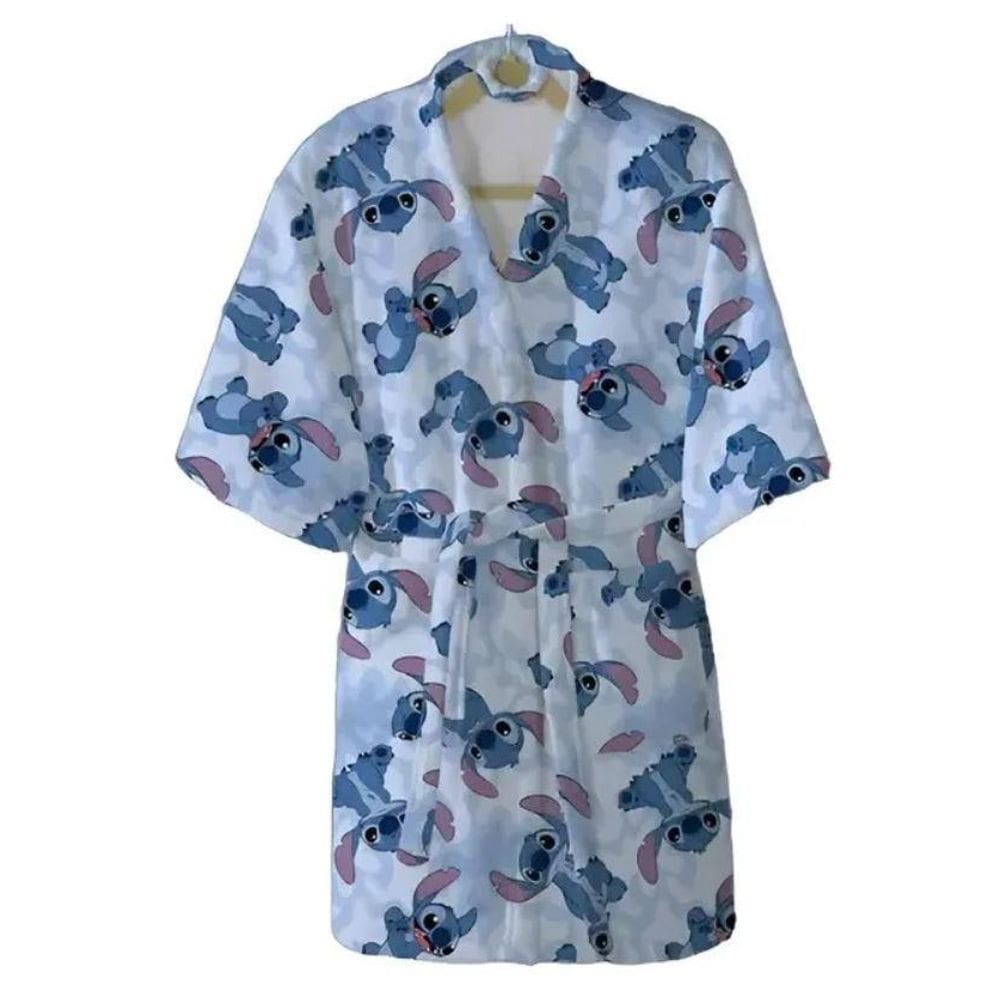 Roupão Infantil Velour P Stitch Dohler