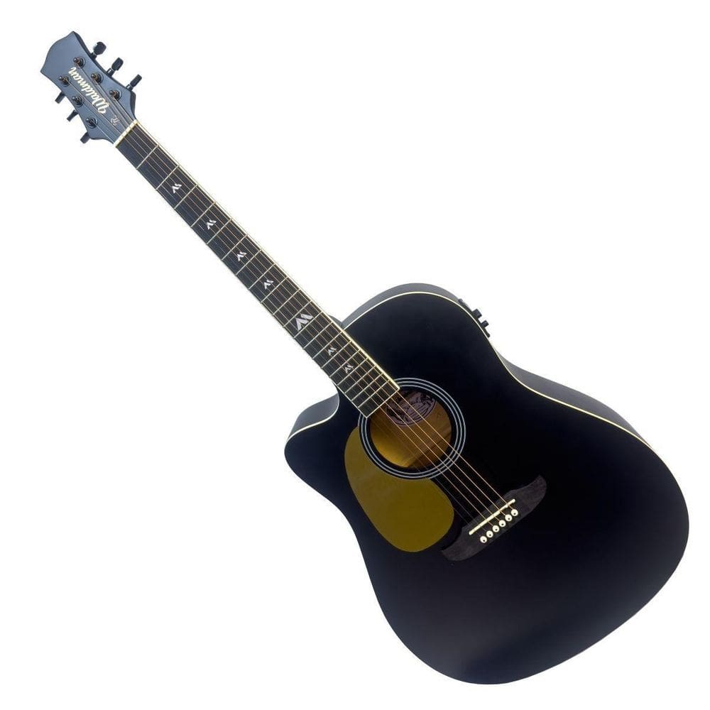 Violão Eletroacústico 6 Cordas Canhoto Waldman Tdce-141L Bk