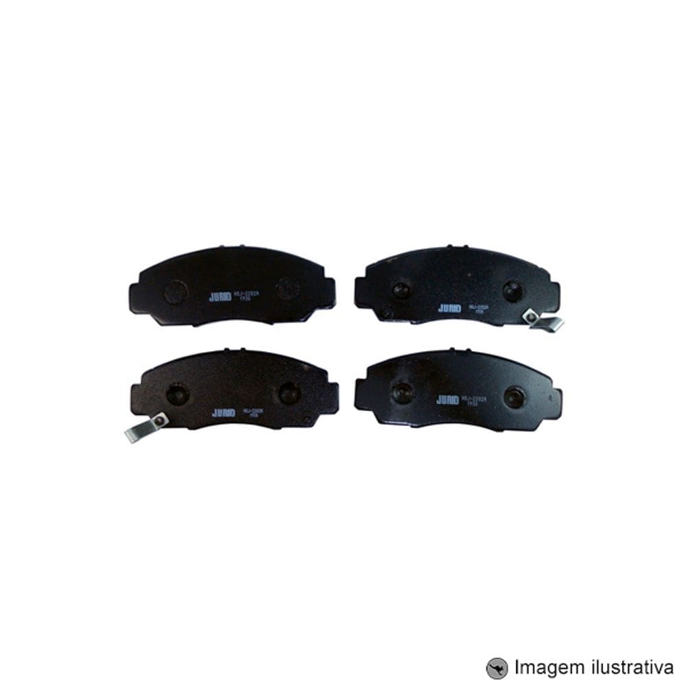 Pastilha de Freio Dianteira Civic LXS / LXL / Exs12 / ... Accord 03 / 09 com alarme sonono