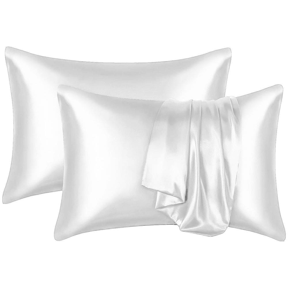 Fronha De Cetim De Seda Travesseiro