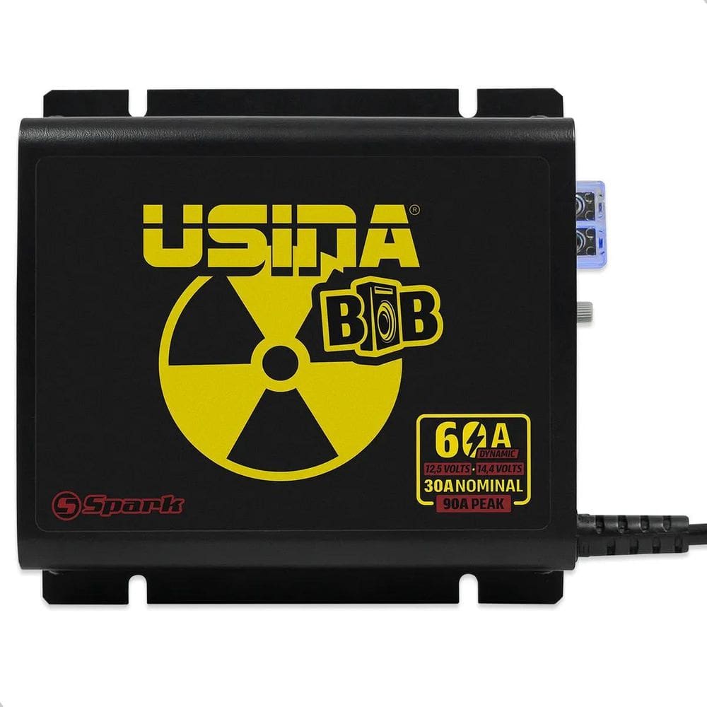 Fonte Carregador Automotivo Usina Bob 60 Amperes Bivolt 12V