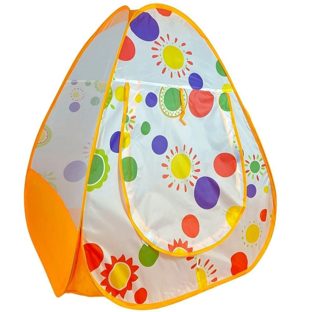 Barraca Tenda Infantil Laranja Toca Cabana Crianças Castela