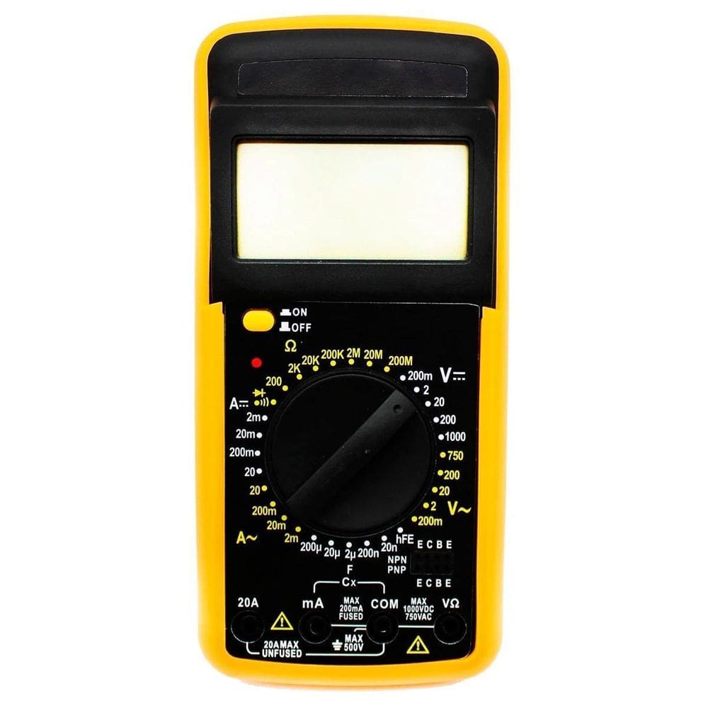 Capacitor Multímetro Medição De Iluminação