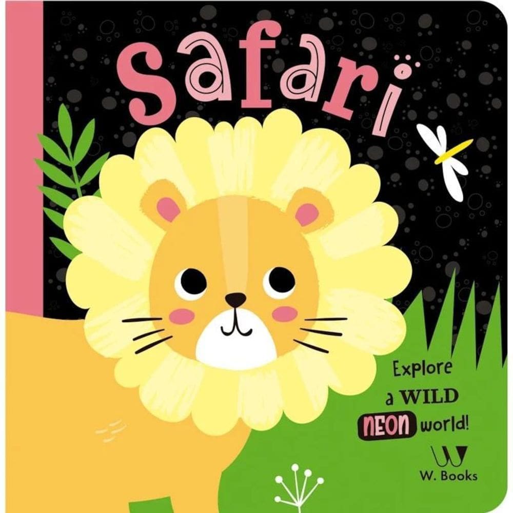Livro Cartonado Safari - Em Inglês - W. Books