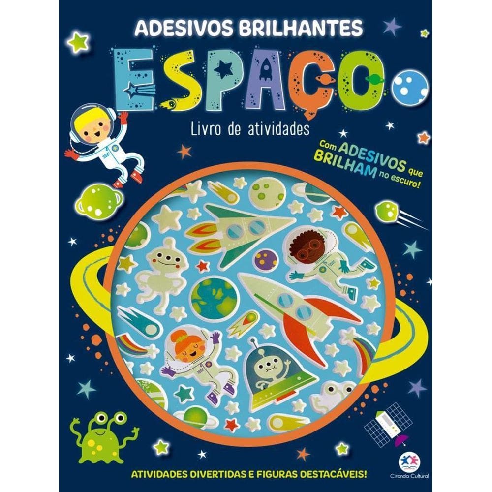 Adesivos Brilhantes Espaco