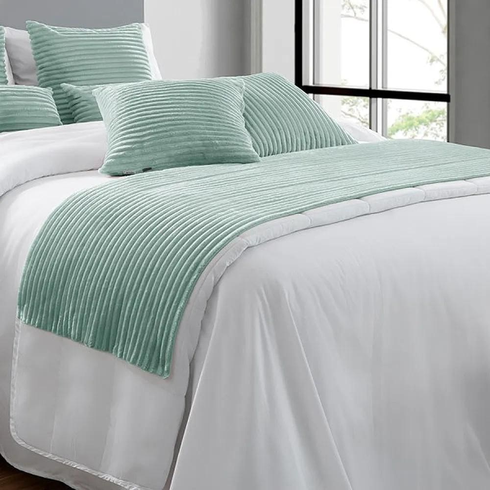 Peseira Flannel Queen - Adomes Verde